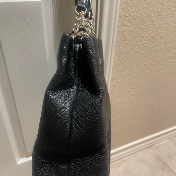 Kate Spade Town Road Elena Leather Shoulder Bag Chain Straps - Picture 10 of 12